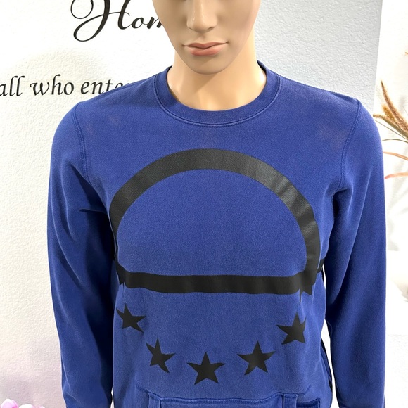 Nike Air Pivot V3 Sweatshirt Men's Size S Small Basketball Blue Black Side Zip - Picture 2 of 9